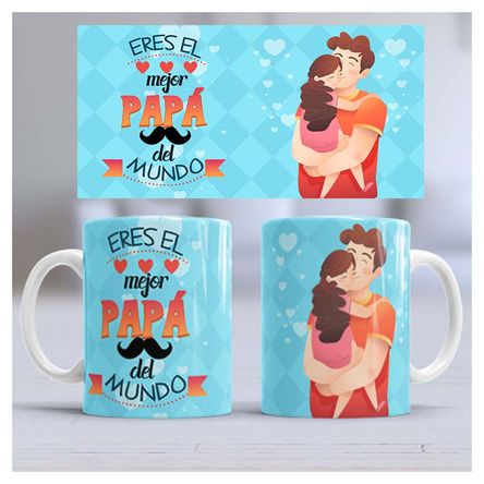 Taza de Loza 11oz Día Del Padre 28