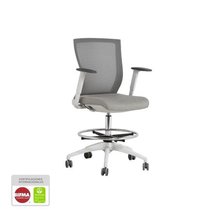 Silla De Oficina Ergonómica Nihmo 6 New Light Bar Blanco Silla De Oficina Ergonómica Nihmo 6 New Light Bar Blanco