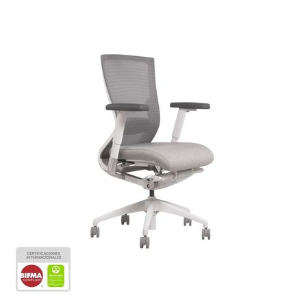 Silla de Oficina Egonómica Nihmo 6 New Blanco Silla de Oficina Egonómica Nihmo 6 New Blanco