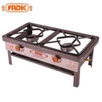 Cocina de Mesa Semi Industrial Fadic 2 Hornillas FSI02-50