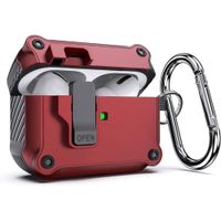 Funda Estuche Case Magnetico para Airpods Pro 2 Rojo