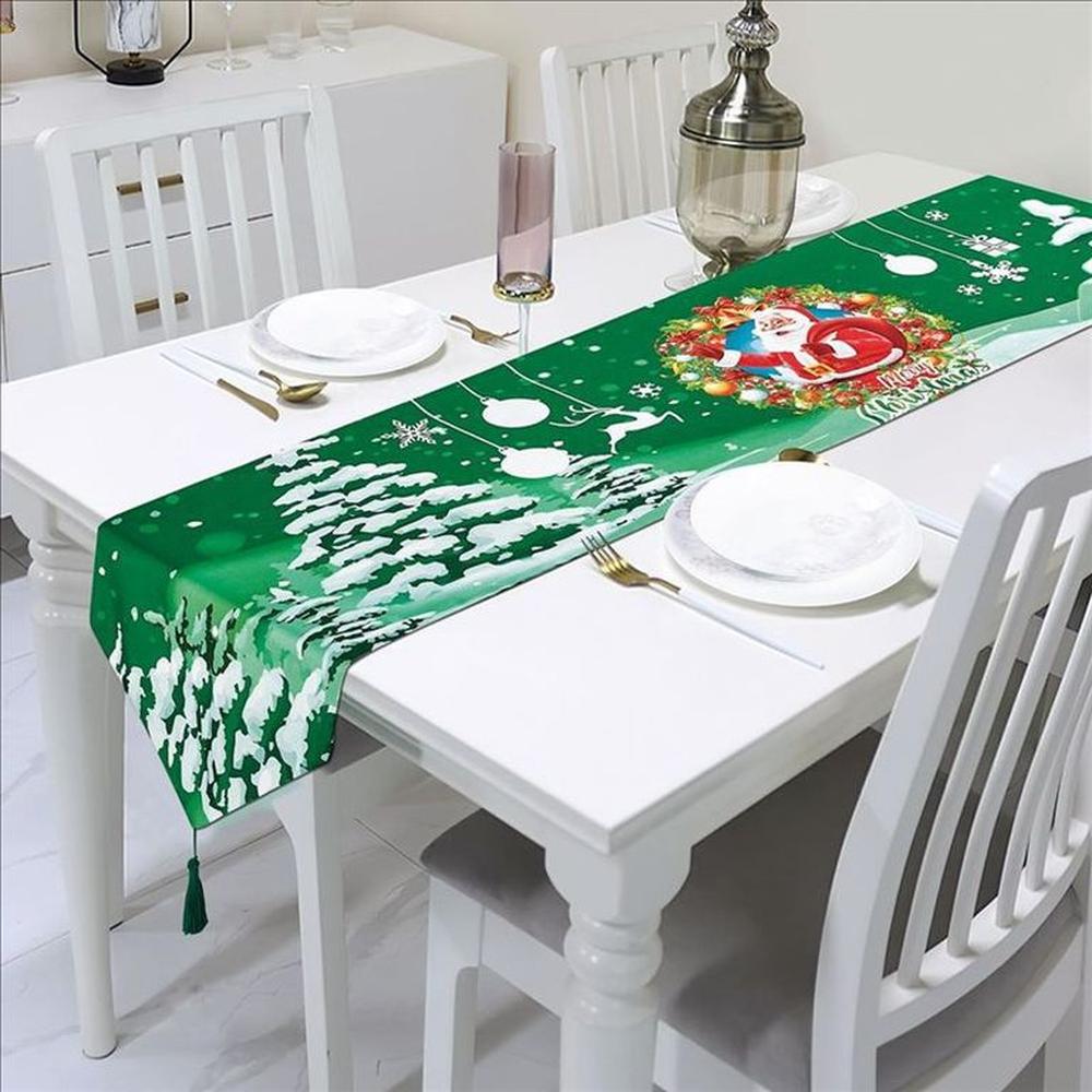 Camino de Mesa Navideño 33x180 cm PAPA NOEL Nº3