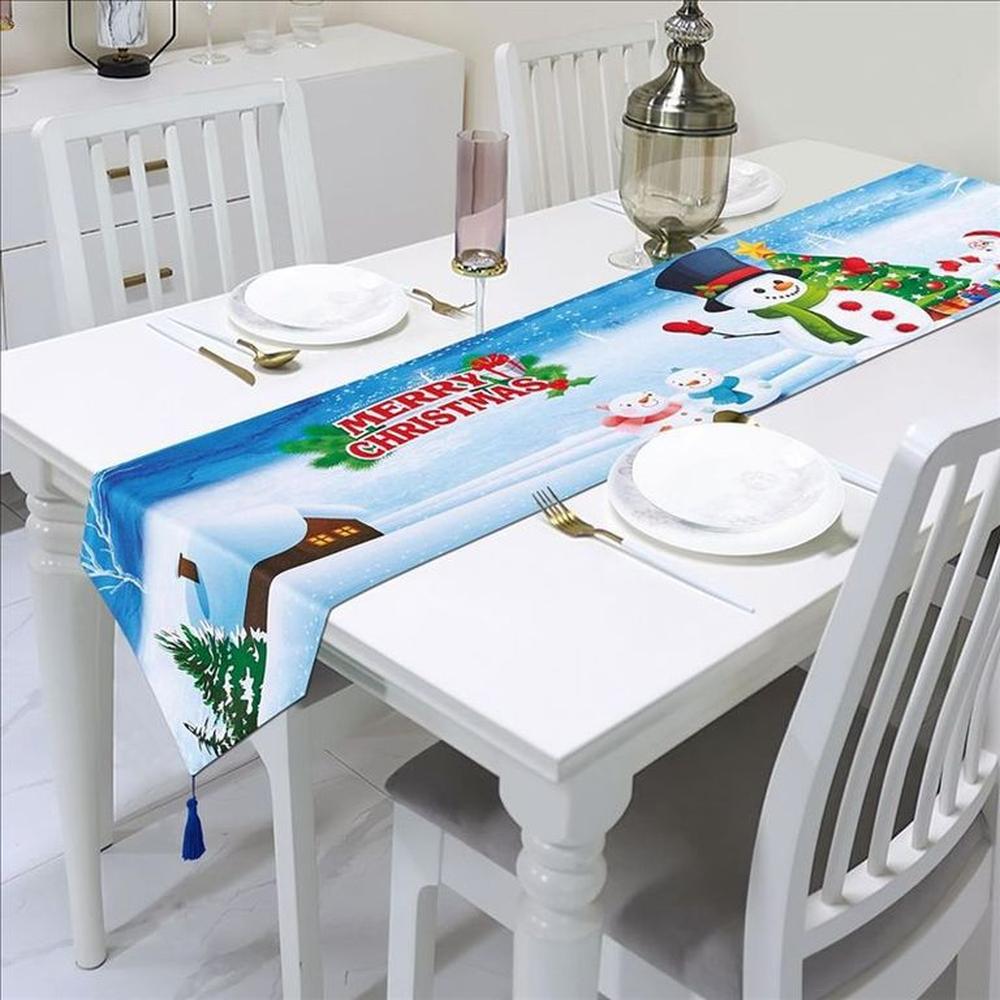 Camino de Mesa Navideño 33x180 cm PAPA NOEL Nº8