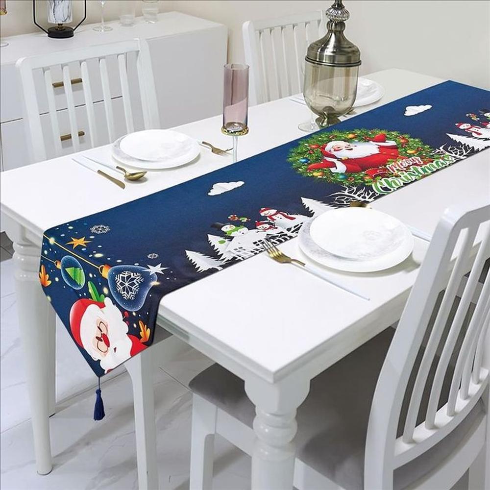 Camino de Mesa Navideño 33x180 cm PAPA NOEL Nº7