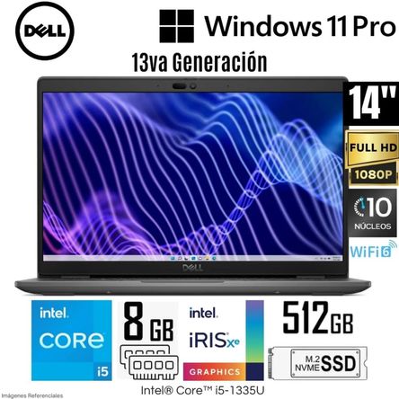 Laptop Dell Latitude 3440 (J200W) Intel Core i5-1335U 8GB RAM 512GB SSD 14