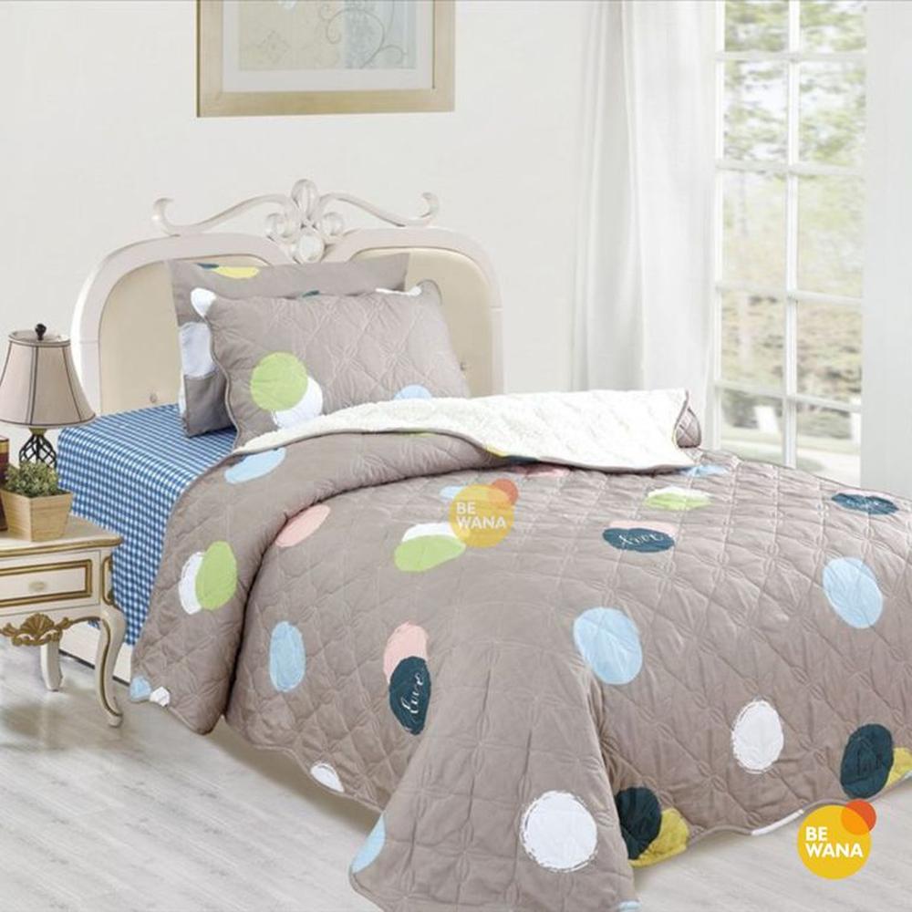 Edredón Tela Hipoalergénico con Carnero 15Plz + Set de Sábanas