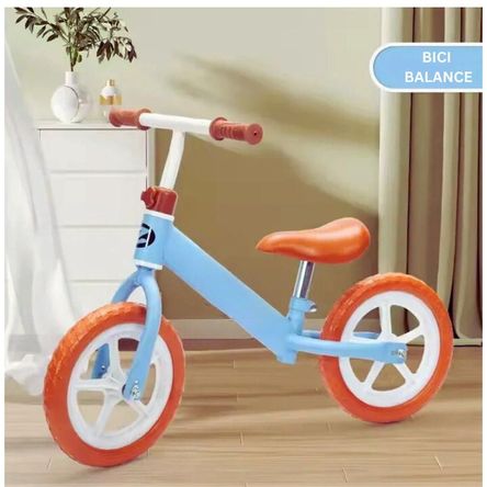 Bicicleta de Balance Basic Para Niños Aro 12 Celeste