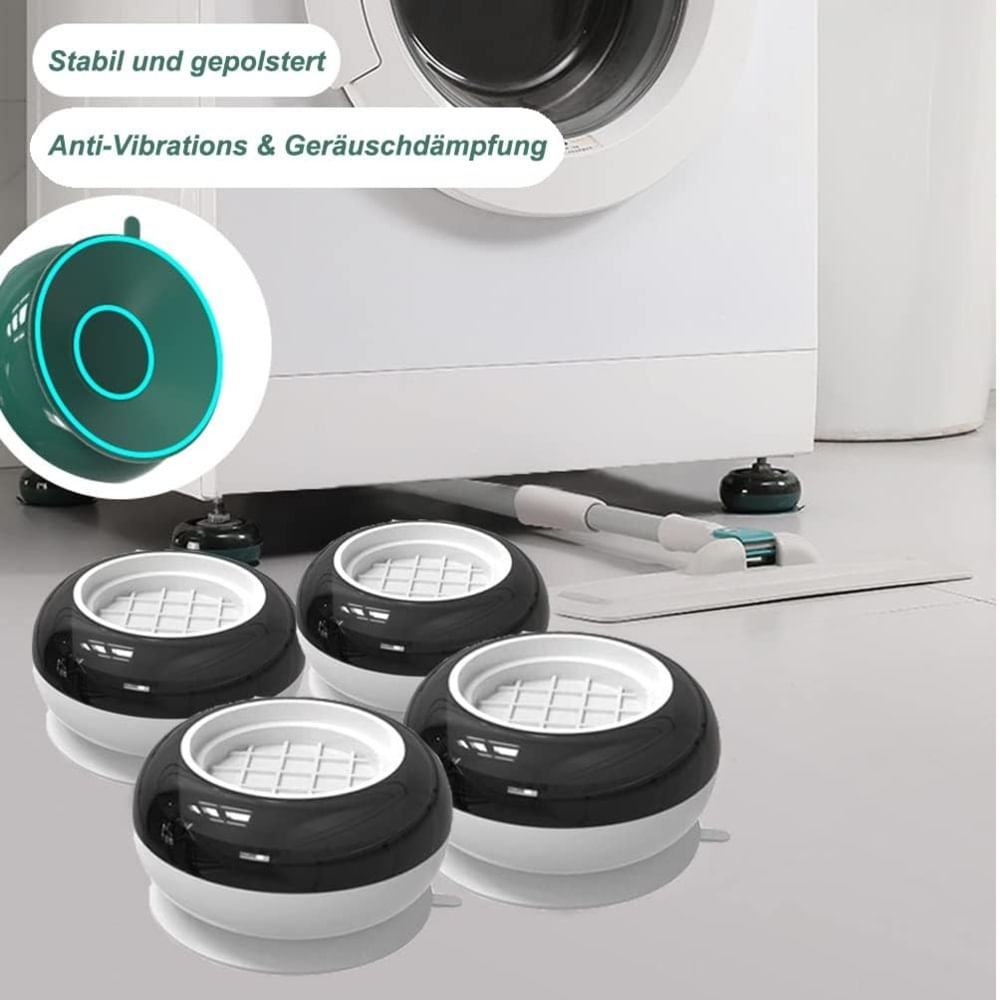 Amortiguadores Lavadoras, Secadoras, Frigoríficos, Muebles Soporte Blanco