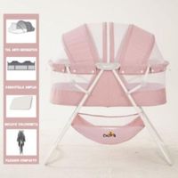 Cuna Portátil Plegable para Bebés «DOLLY» Pink