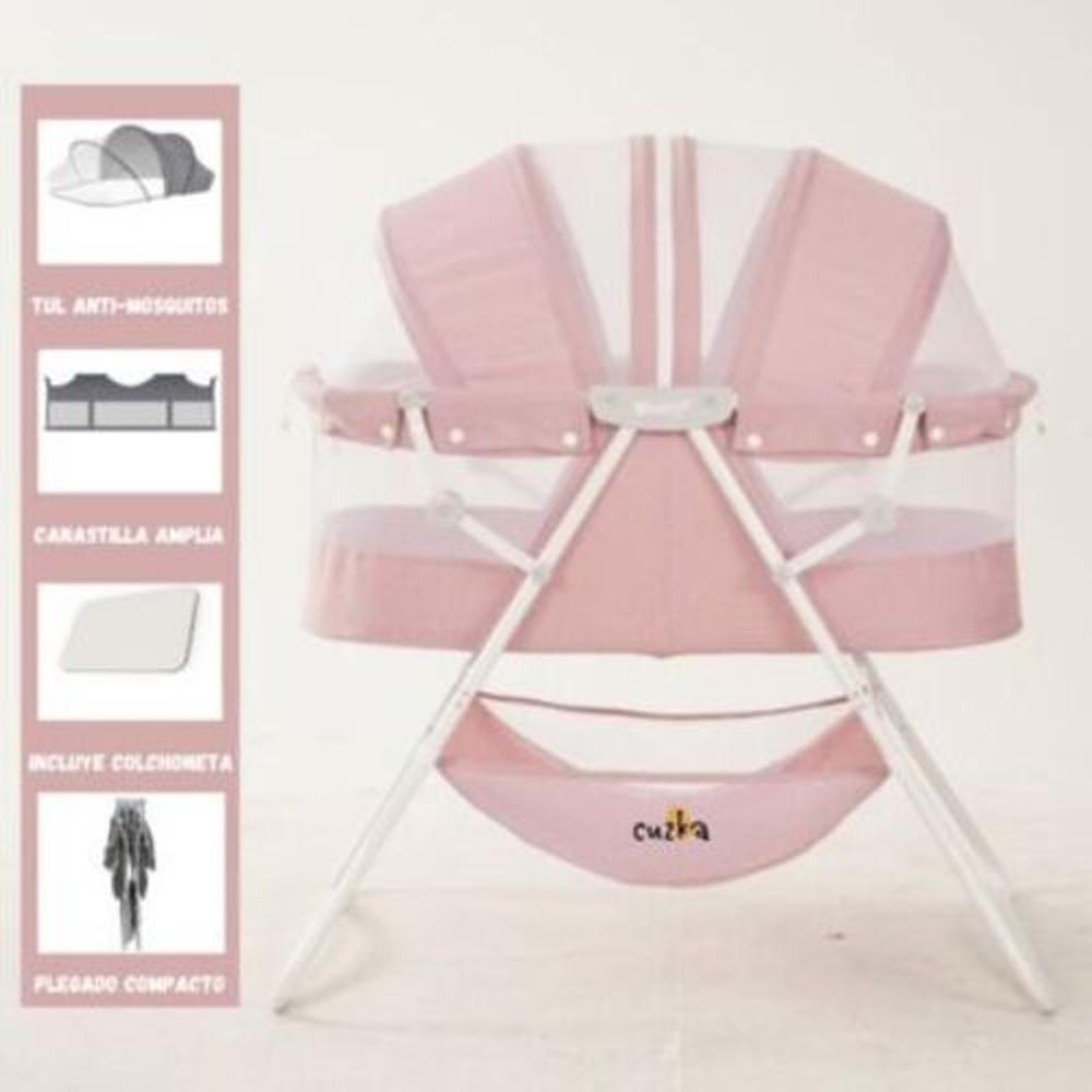Cuna Portátil Plegable para Bebés «DOLLY» Pink
