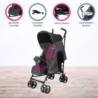 Coche Baston Plegable «CAPRI» Mora