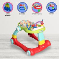 Andador Para Bebé Caminador «MAMA LOVE» Red