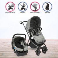 Coche Travel System para Bebé «EPIC 5G» Gray