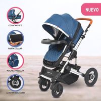 Coche Cuna Moises «ENZO II» Blue