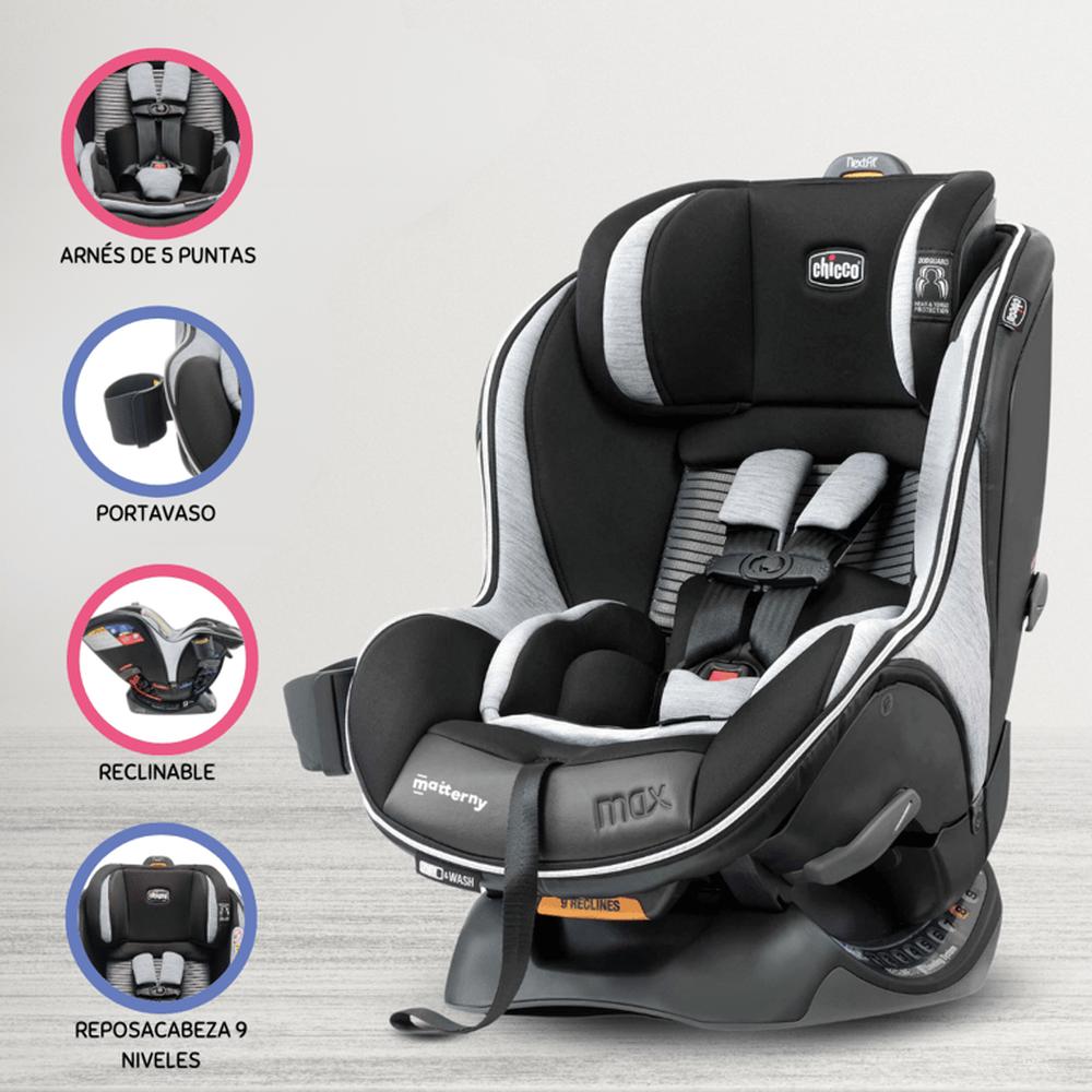 Silla Para Auto CHICCO »NEXTFIT MAX ZIP AIR VERO USA» Black
