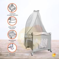 Cuna Corral Plegable «ALWAYS TOGETHER 2G» Marengo