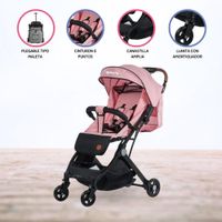 Coche Maleta para Bebé »COMPACT» Pink