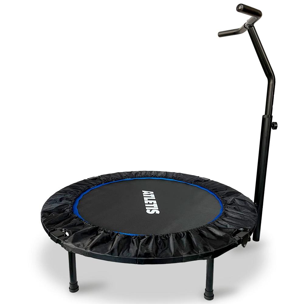 Trampolín Con Barra 102 Mt Pro Fitness Azul