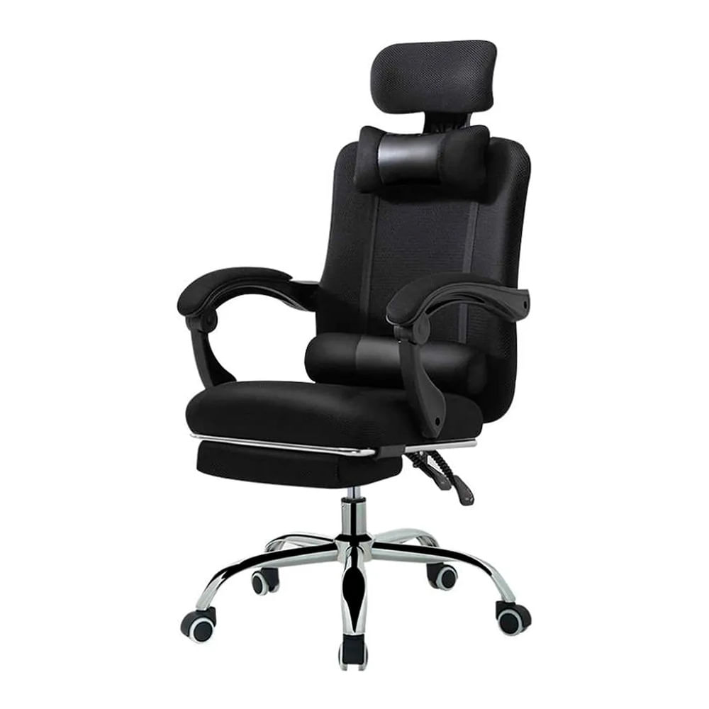 Silla Ejecutiva Haven C210b Ergonomica Giratoria Reclinable con Reposapiés