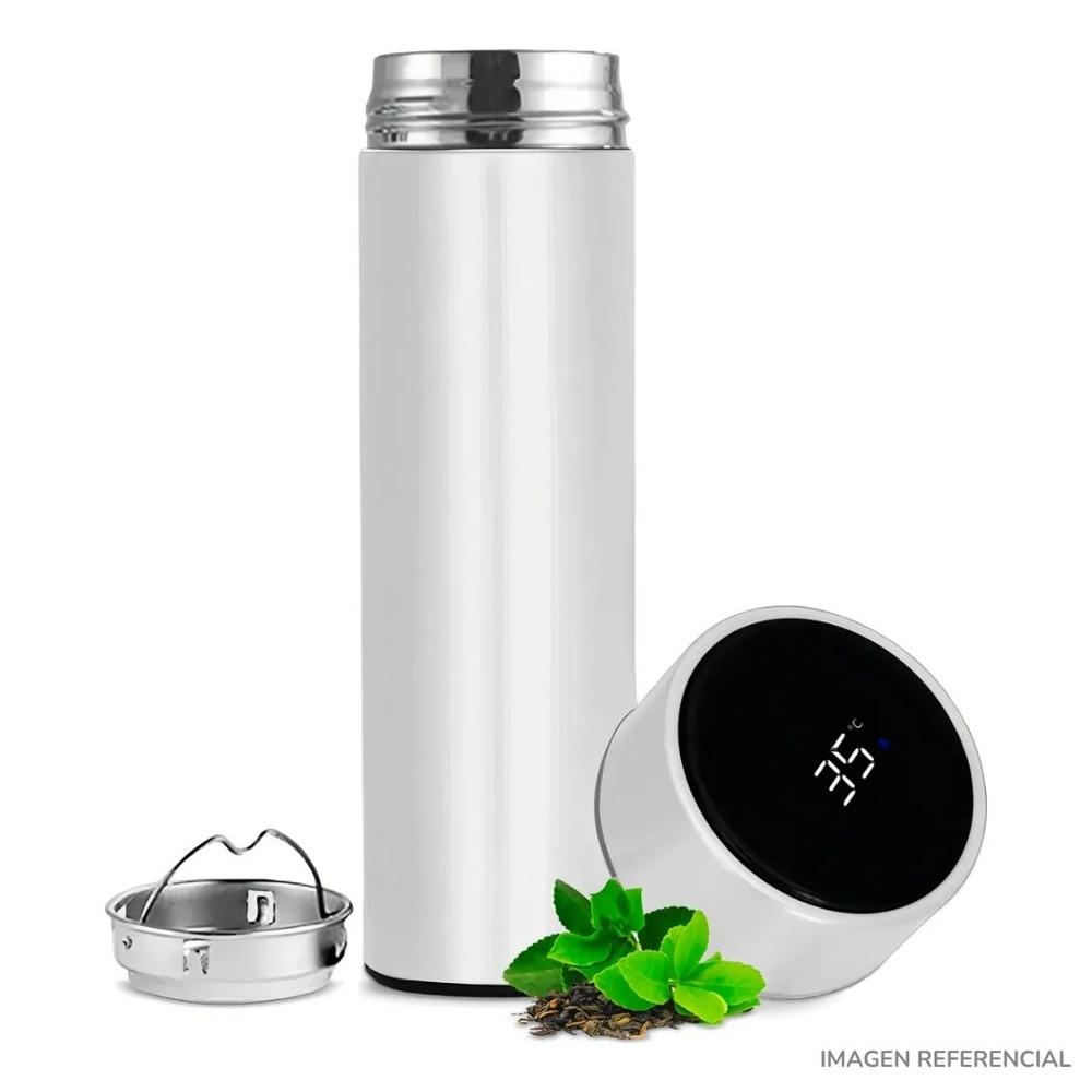 Termo inteligente digital pantalla táctil 500ml Blanco