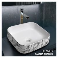 Lavamanos Minimalista Amalia Thasos - Stone