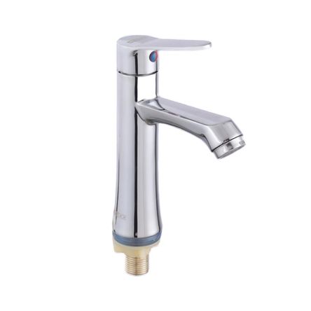 Llave para lavatorio Pesado Cromado 16cm Alfa Llave para lavatorio Pesado Cromado 16cm Alfa