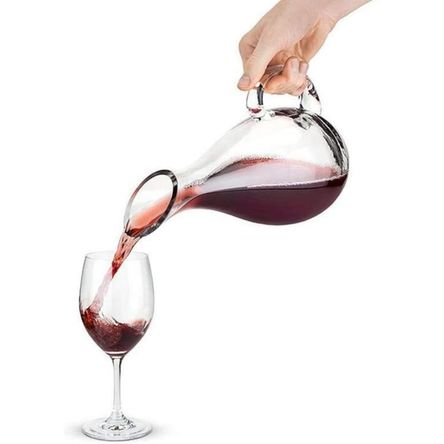 Decantador de Vino mas Copas, Jarra de Decan para Vino 1L Decantador de Vino mas Copas, Jarra de Decan para Vino 1L