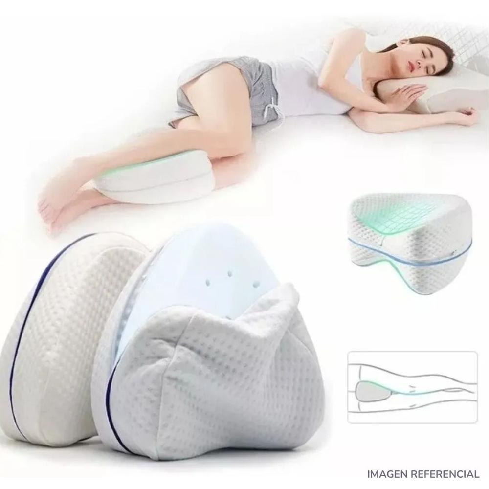 Almohada Ortopédica Ergonómico de Apoyo para Piernas y Rodillas