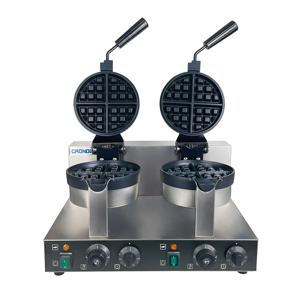 Waflera Doble Industrial - Alta Productividad para Cafeterías