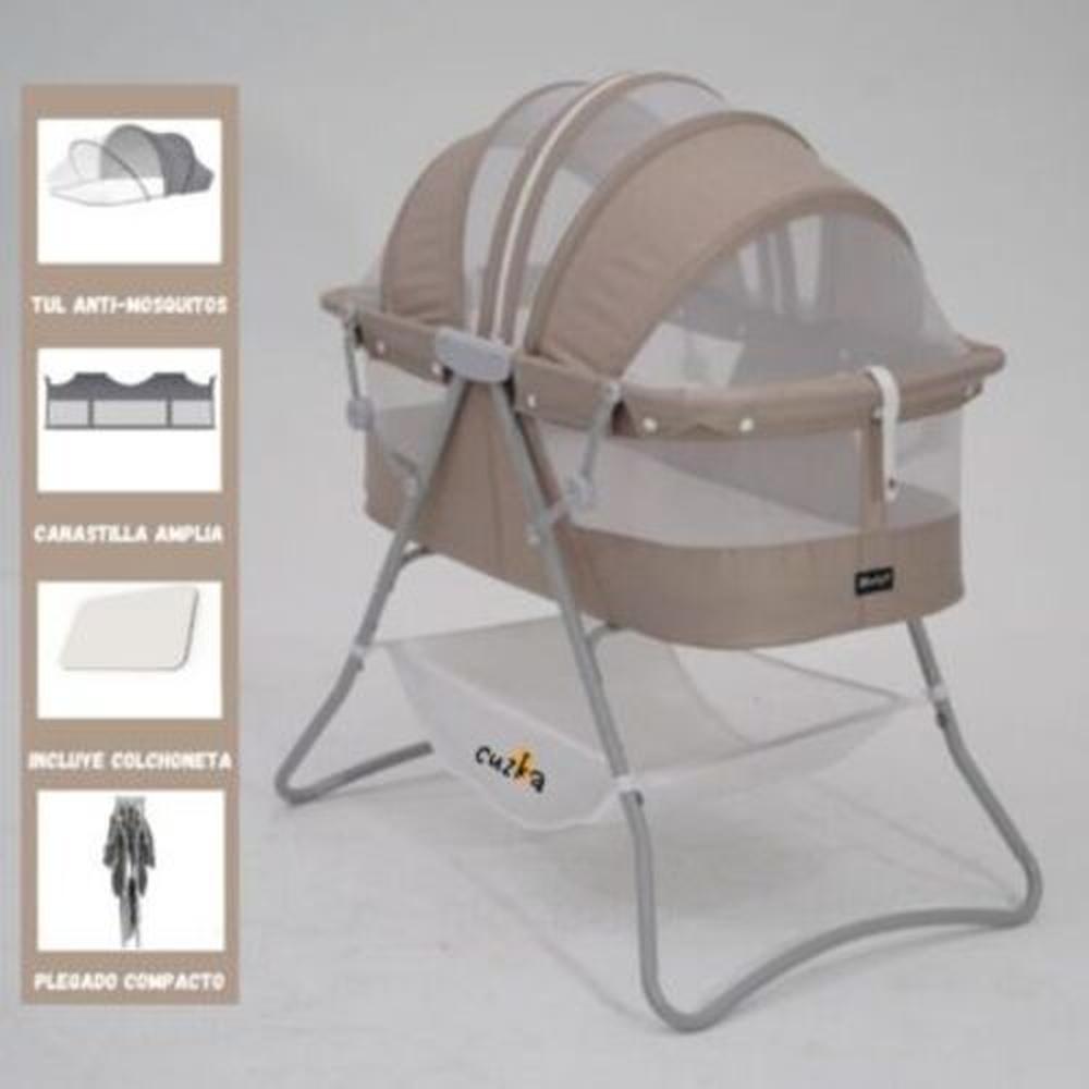 Cuna Portátil Plegable para Bebés «DOLLY» Beige