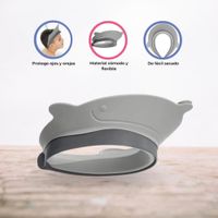Visera para Baño de Bebé «MIRINO» Gray