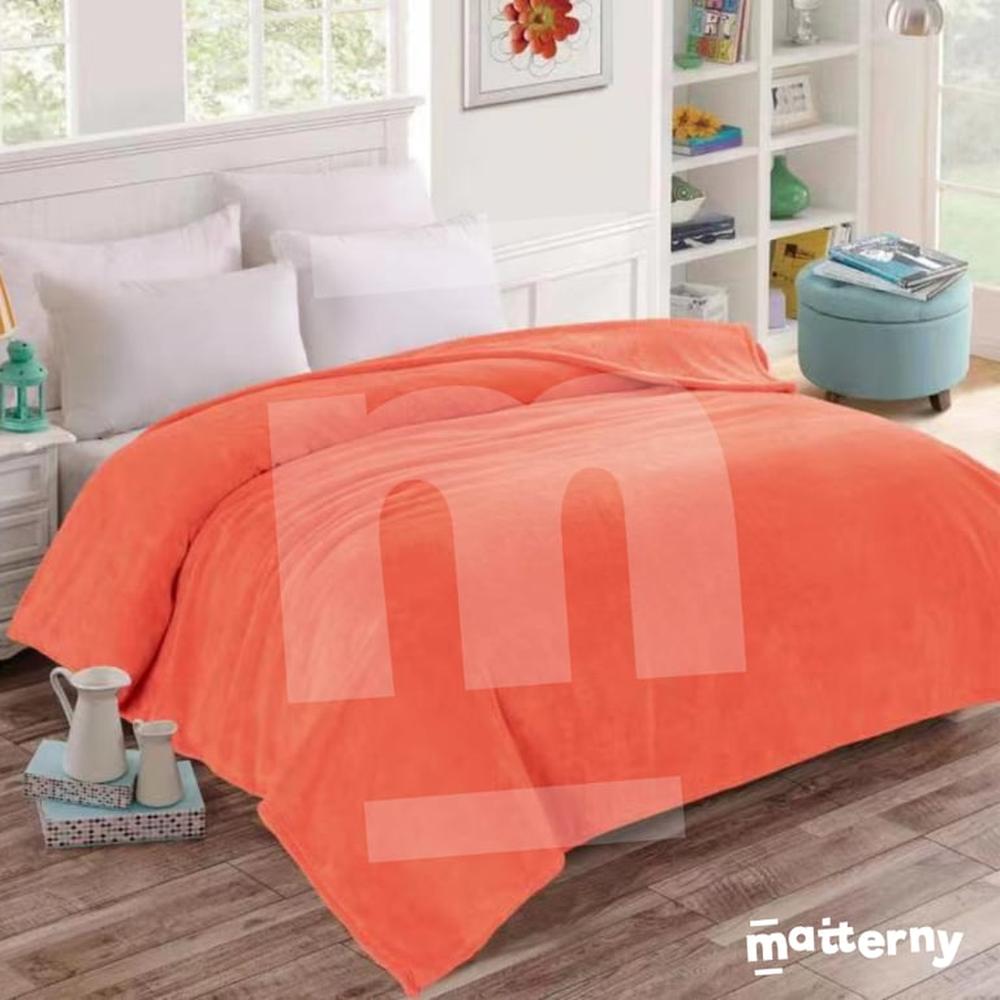 Manta Antialérgica Peluche CASATEX 2 PLAZAS Salmon