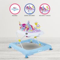 Andador Para Bebé Musical «UNICORNIO» LILA