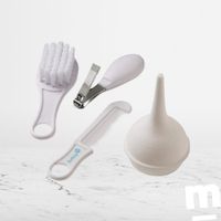 Set de cuidado del bebe «CARE» blanco