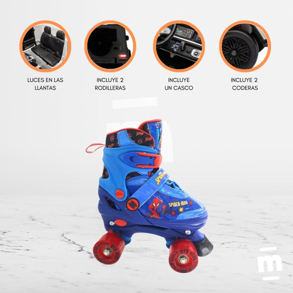 Patines Graduables para Niño »SPIDERMAN»