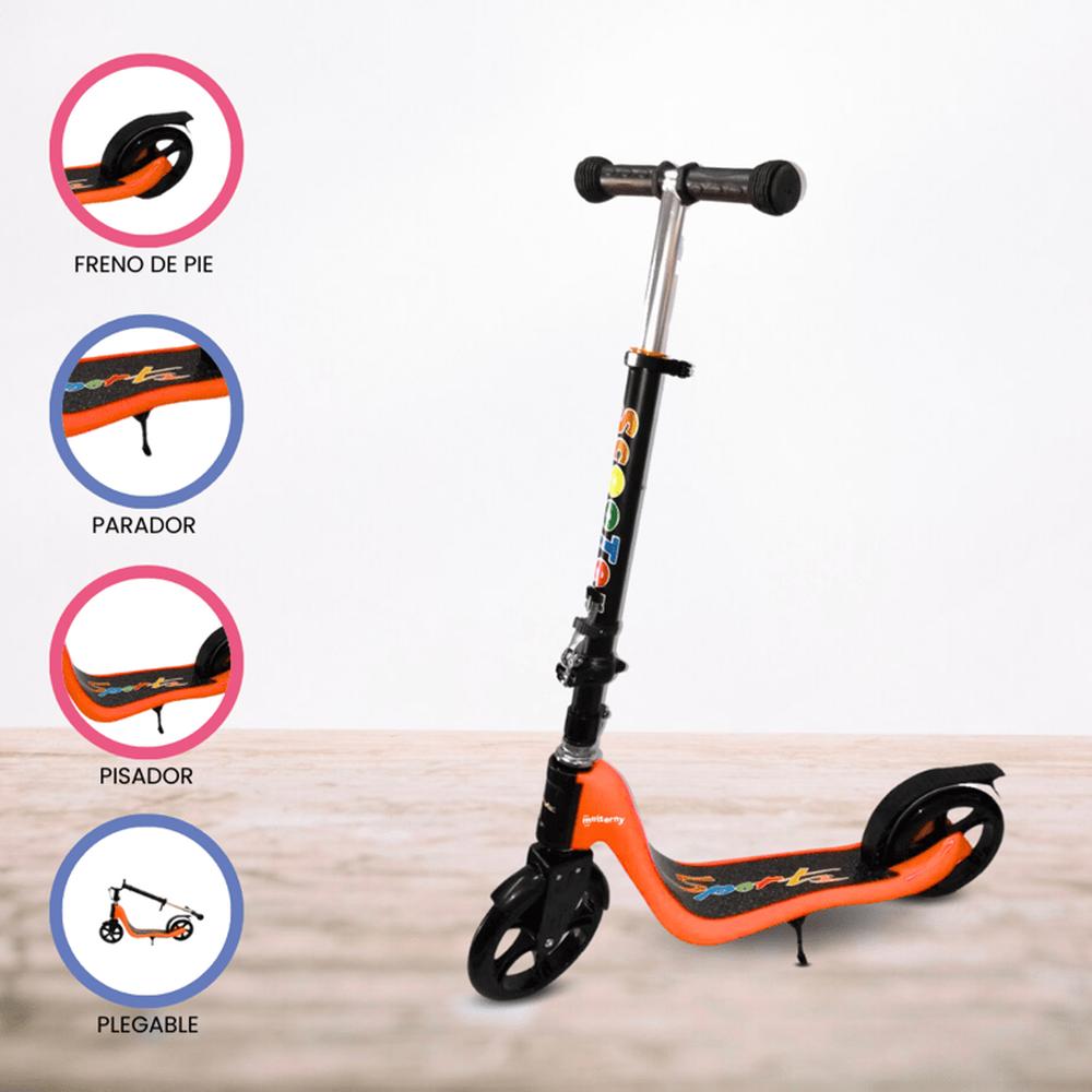 Scooter Lineal para Niños «PIAGIO» Orange