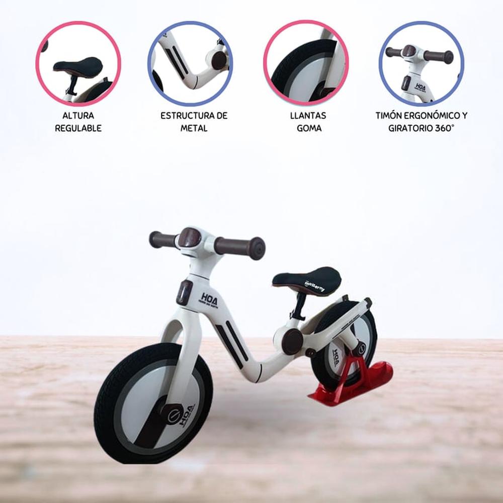 Bicicleta de Equilibrio »MOTIBIK» Premium White