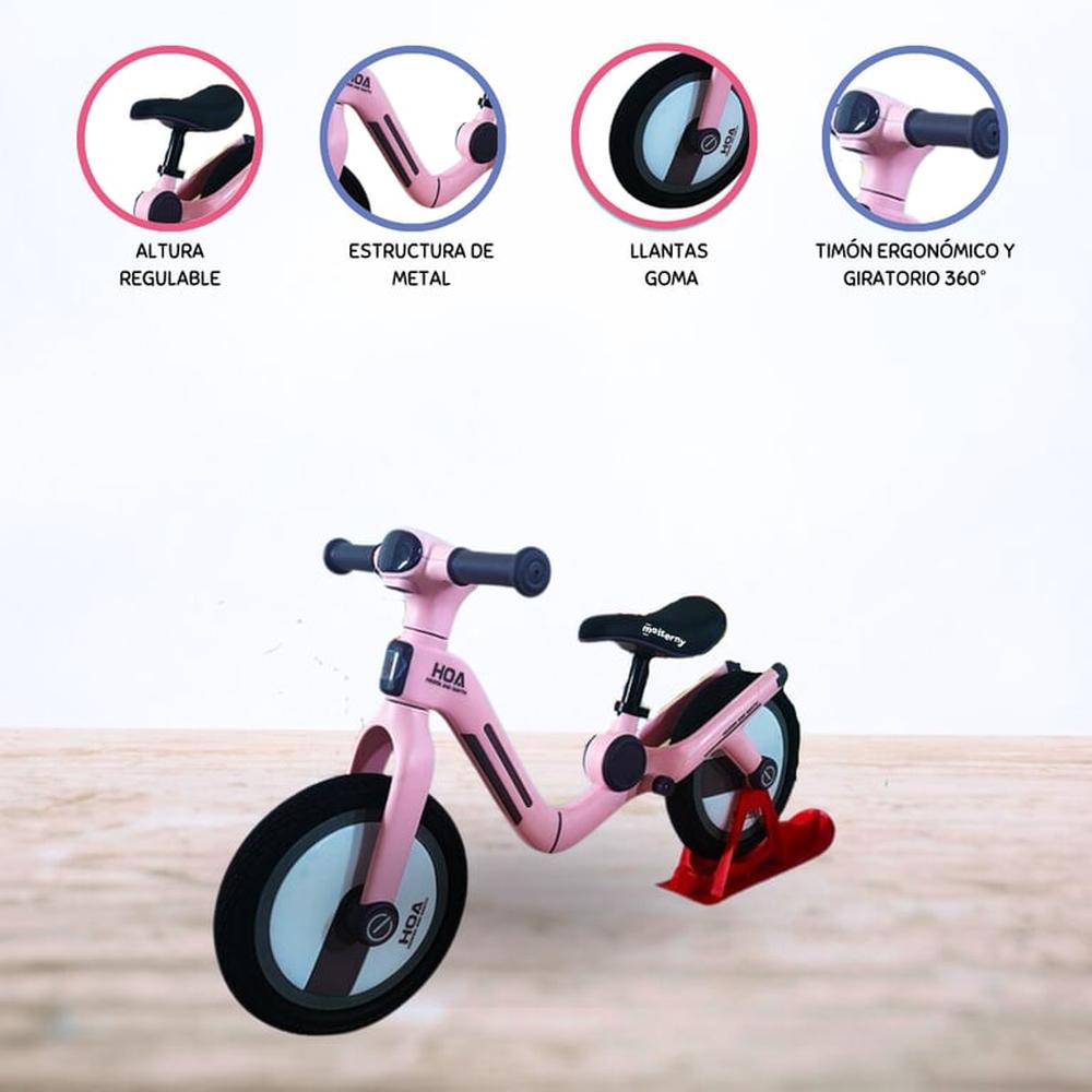 Bicicleta de Equilibrio »MOTIBIK» Premium Pink