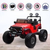 Carro a Batería 4 X 4 WRANGLER RED