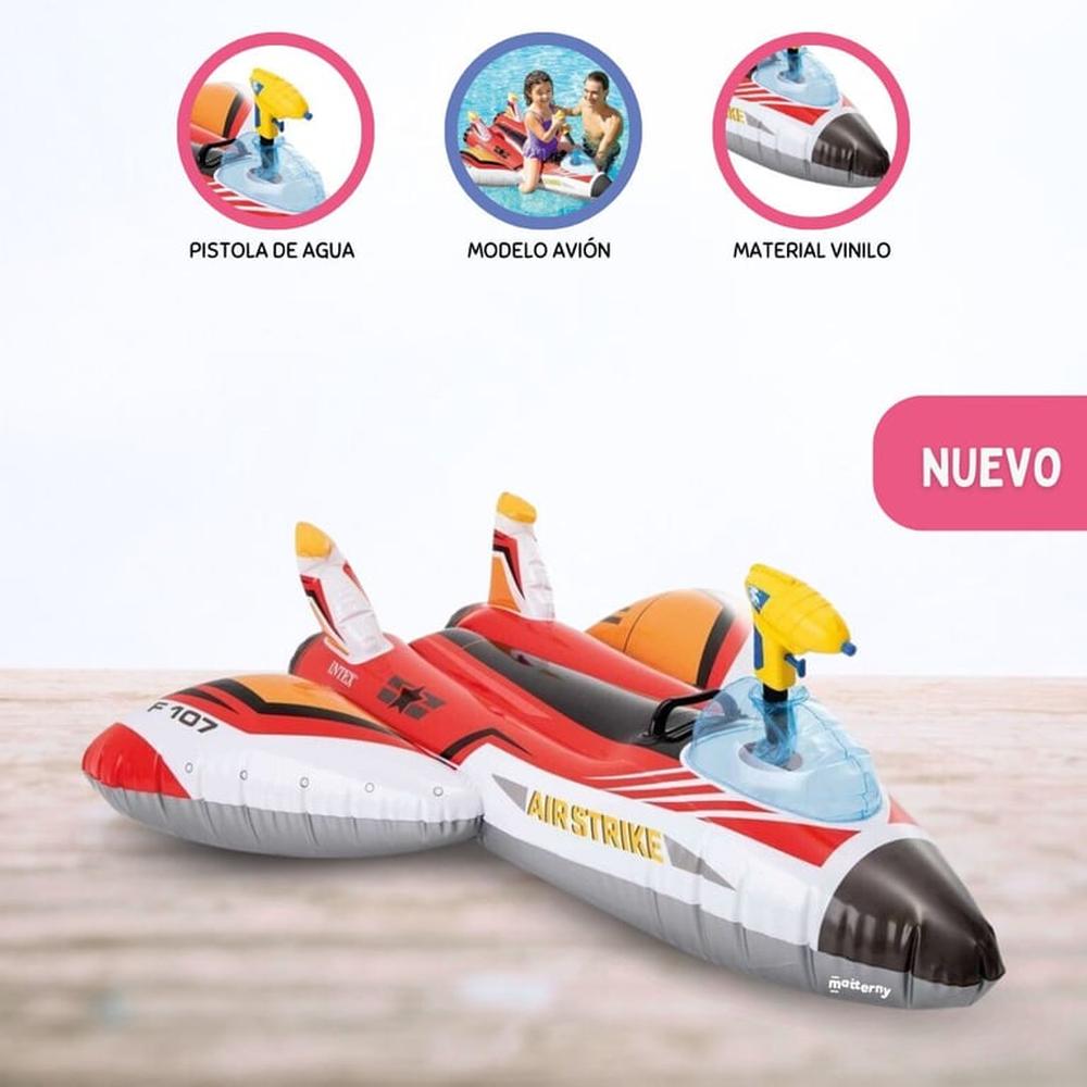 Flotador para niños «AVION» Red