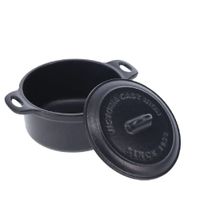 Mini Olla Cocotte de Hierro Fundido Curado - 55116002