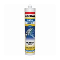 Silicona Soudal Baños y Cocinas Blanco
