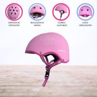 Casco Protector Regulable Para Niños «S Ollie Kids» Pink