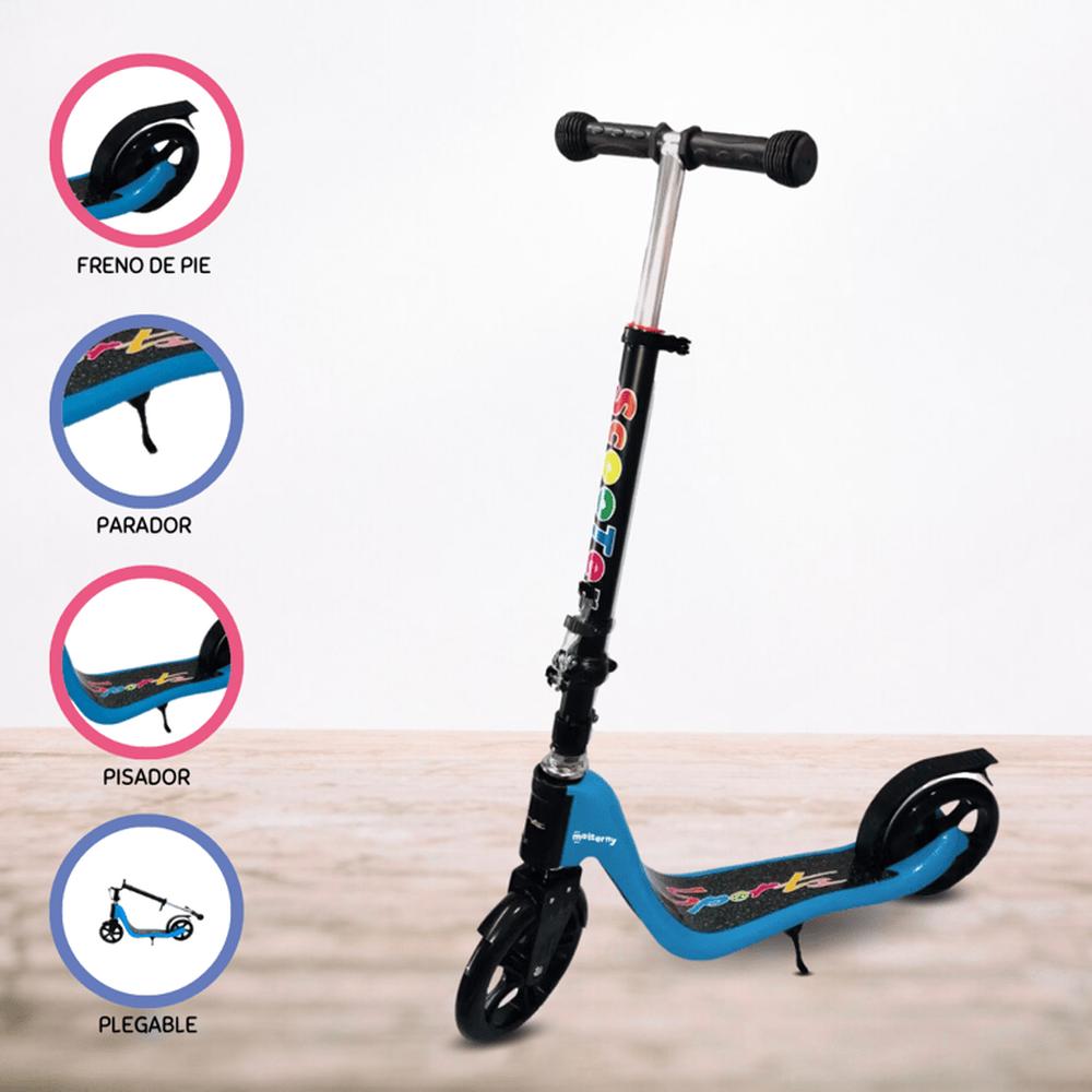 Scooter Lineal para Niños «PIAGIO» Blue