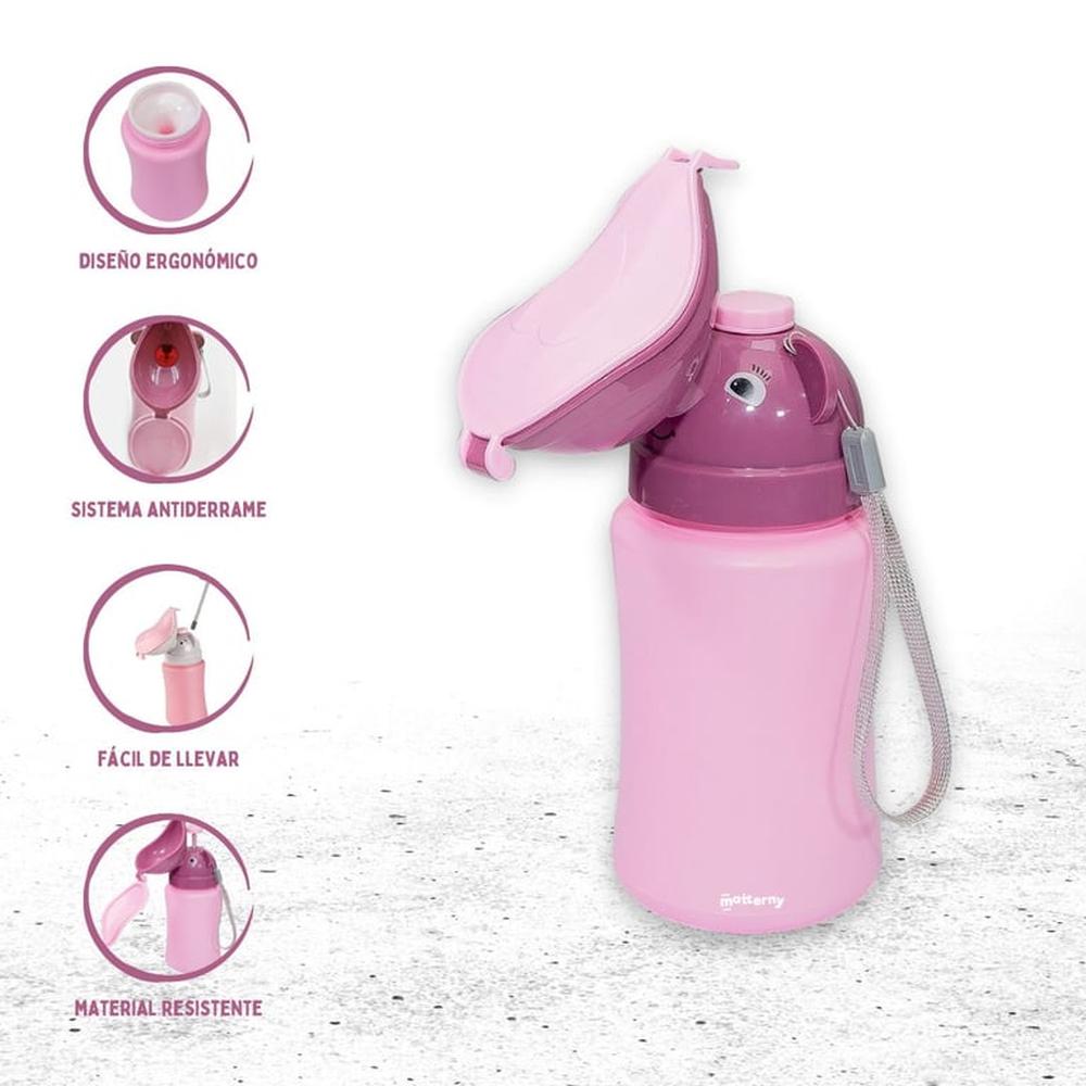 Bacín Portátil Para Bebe Niño Infanti »POTTY TO GO» Elefante Rosado Bacín Portátil Para Bebe Niño Infanti »POTTY TO GO» Elefante Rosado