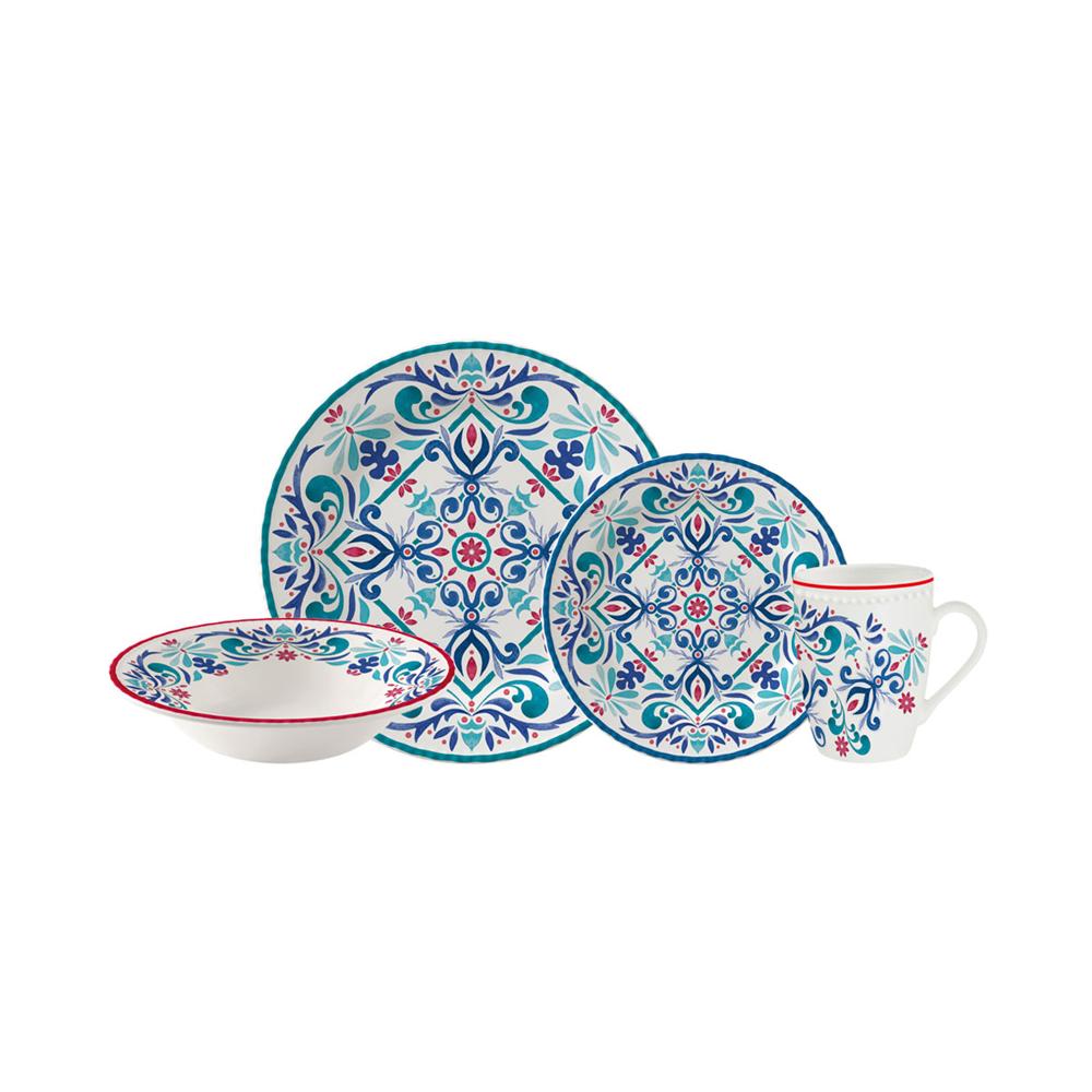 Juego de Vajilla Corona Antonella 16 piezas