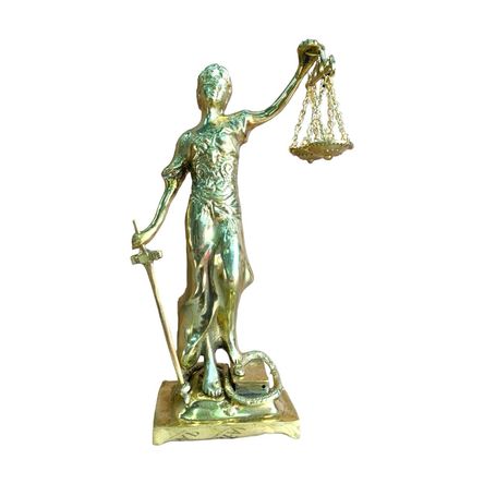 Dama de la Justicia en Bronce Fundido 34 cm