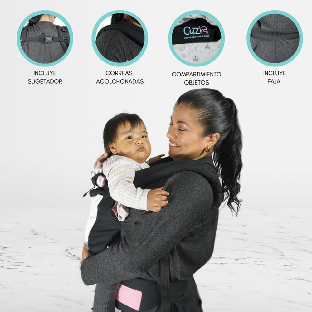 Canguro para Bebé Ergonómico 4 en 1 »PORTER» Blue