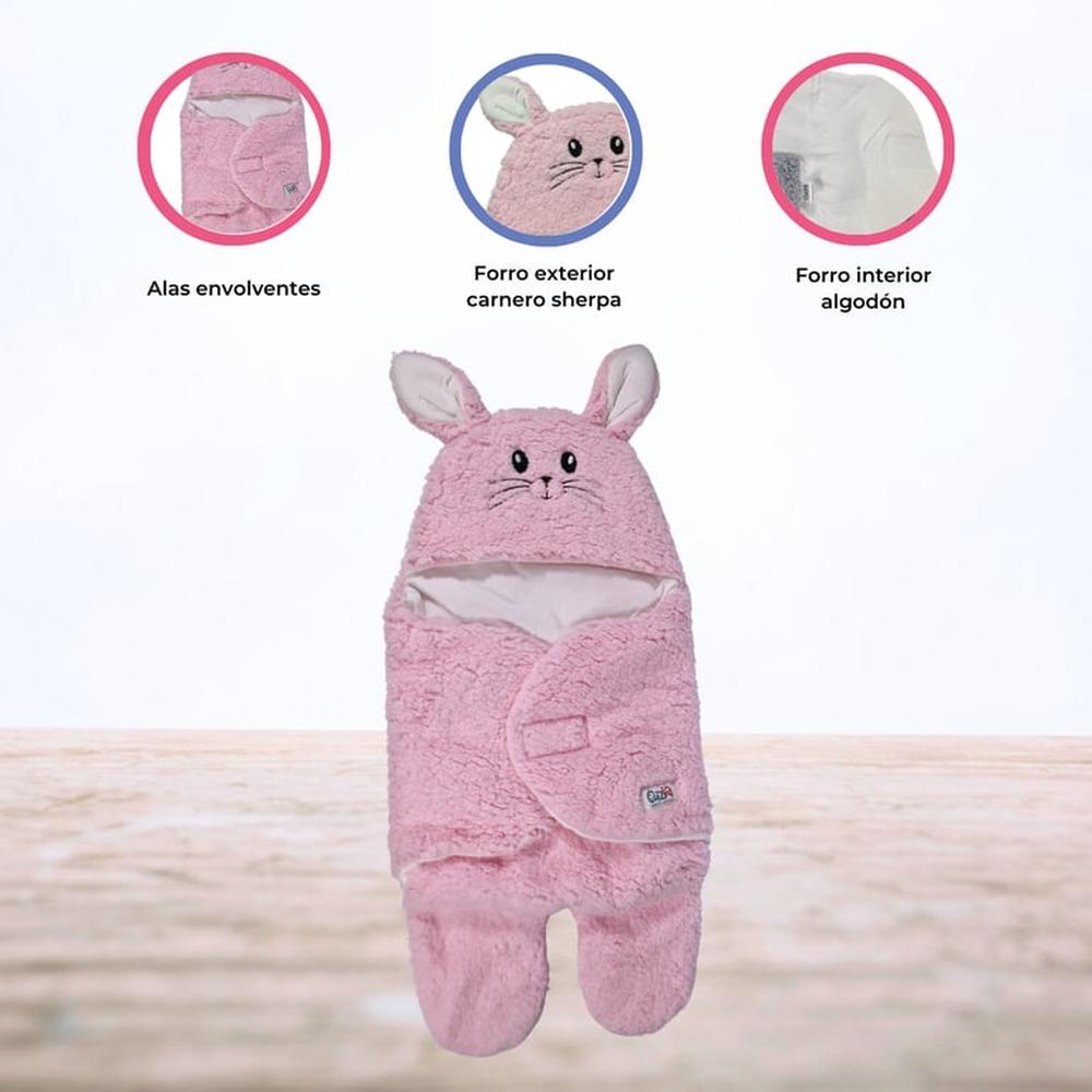 Saco de dormir para Bebé »RABBIT» Pink