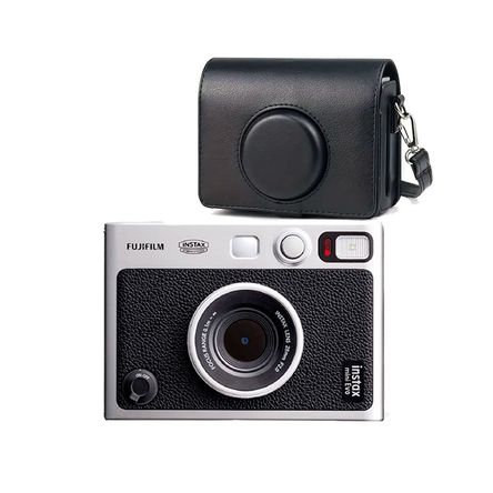 Camara Fujifilm instax Mini Evo + Estuche Camara Fujifilm instax Mini Evo + Estuche